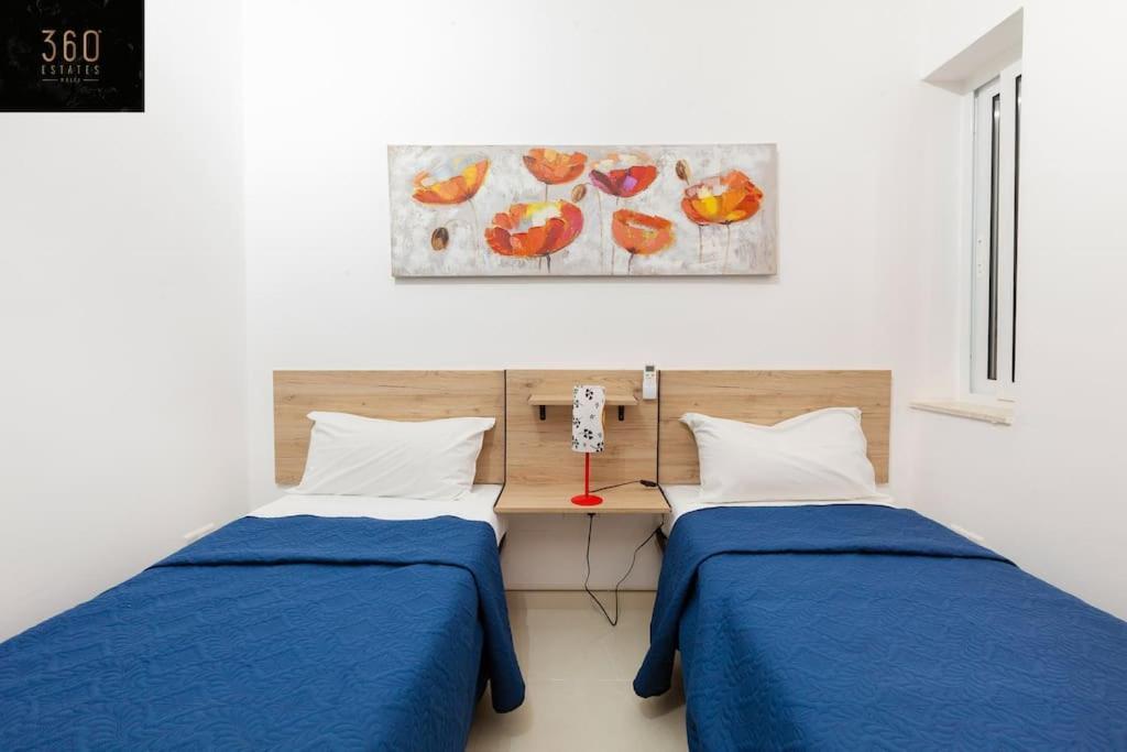 Comfy Apt With Terrace, 5 Mins To Sliema Ferries By 360 Estates Gzira Esterno foto
